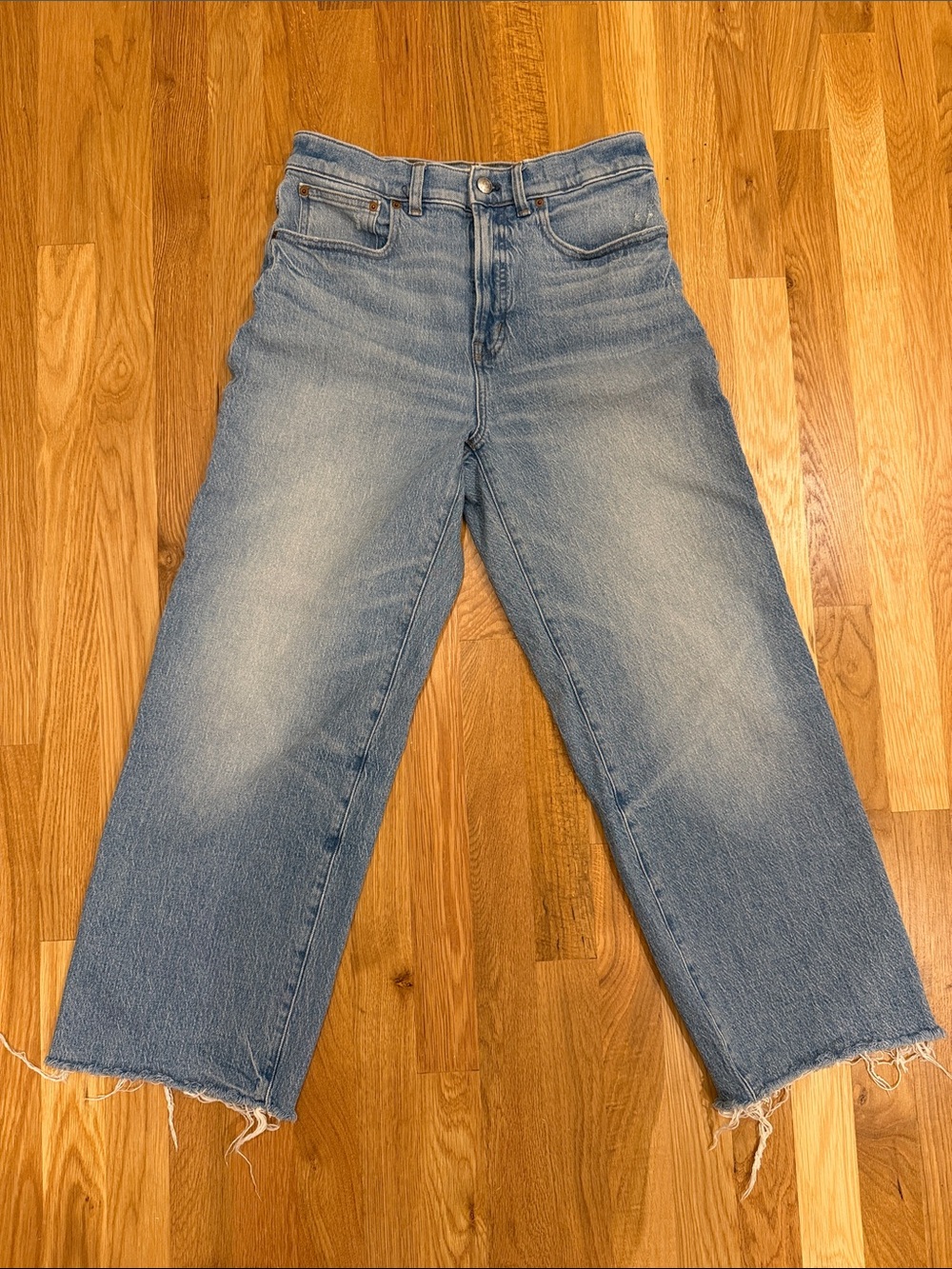 Madewell Perfect Vintage Wide Leg Crop Jeans Women's High-Rise